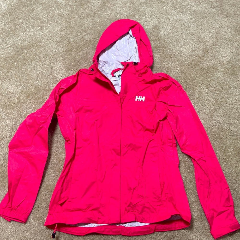 New Helly Hansen Pink Loke Shell Lightweight Wind… - image 1